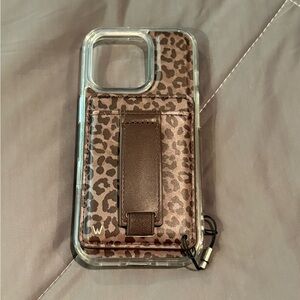 Shadow Leopard Walli Magnetic Case for iPhone 16 Pro
